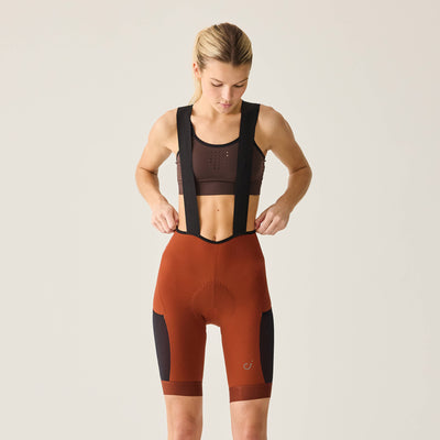 Women's Adventure Cargo Bib Short