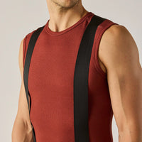 Men's Merino Mesh Sleeveless Base Layer