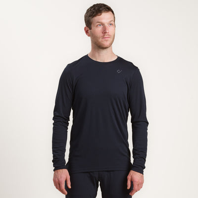 Men's Delta TRAIL Long Sleeve in Black