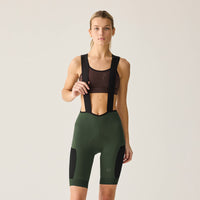 Women's Adventure Cargo Bib Short